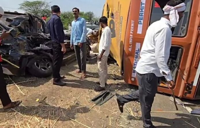 solapur accident