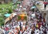 Departure of Nivruttinath Maharaj Dindi to Pandharpur Echoes Through Trimbakeshwar with Tal-Mrudang Rhythms