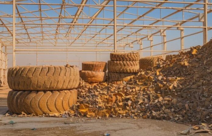 Tire recycling