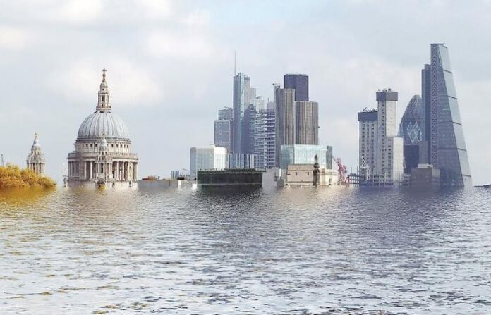 city in water