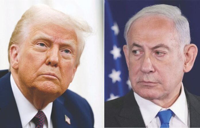 donald trump and netanyahu