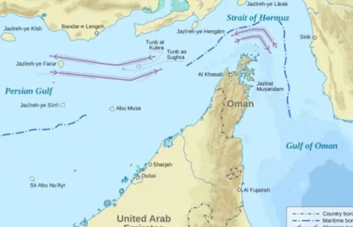 hormuz oil corridor
