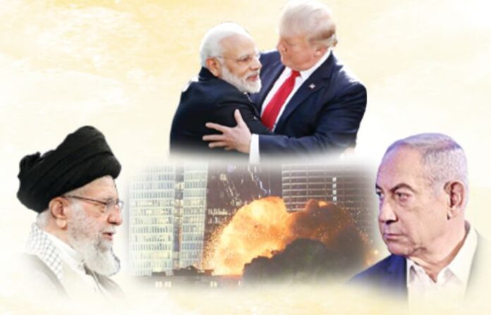 israel iran war modi trump