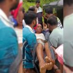 जुम्मापट्टीपर्यंत चार किलोमीटरचा खडतर प्रवास, माथेरानच्या आसलवाडीतील आजारी वृद्धाच्या नाशिबी ‘झोळी