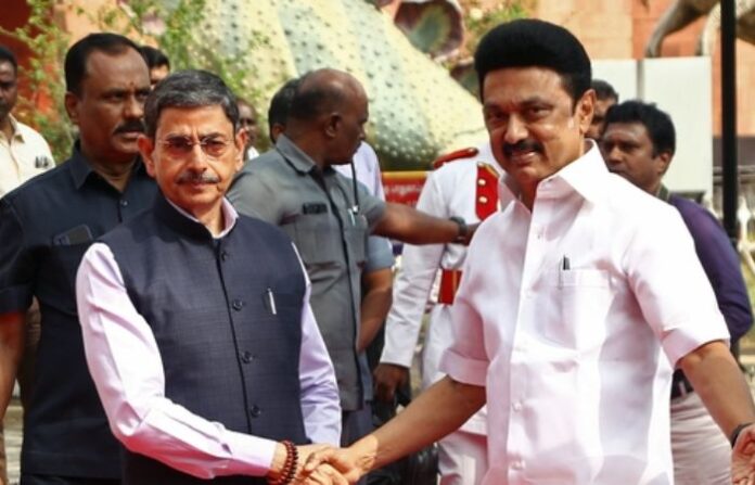 m k stalin rn ravi