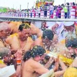 नीरा स्नानानंतर माउलींच्या पालखी सोहळ्याचा साताऱ्यात प्रवेश