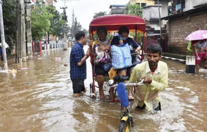 mizoram assam rain update