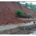 पहिल्याच पावसात मुंबई-गोवा राष्ट्रीय महामार्गाच्या काँक्रीट रस्त्याला भेगा; निकृष्ट दर्जाचे काम झाल्याचे स्पष्ट