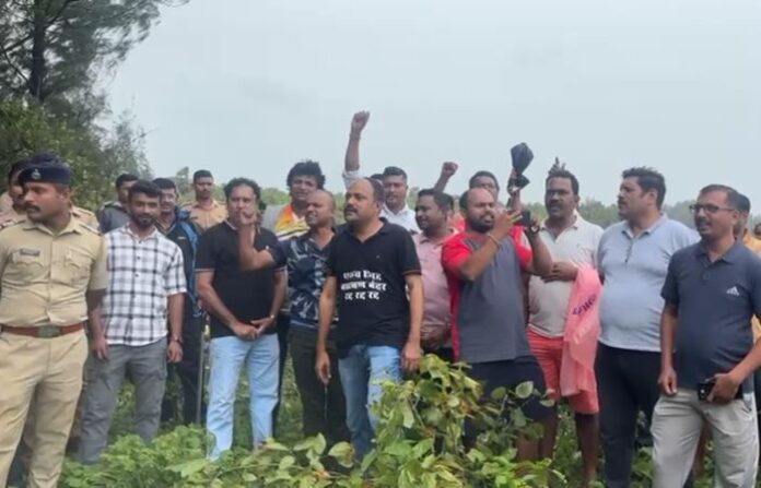 vadhavan port protest