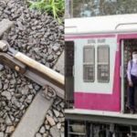 बदलापूर ते वांगणी स्टेशन दरम्यान रेल्वे रुळाला तडा, डाऊन लाईन पूर्णपणे बंद