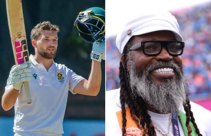Wiaan Mulder chris gayle