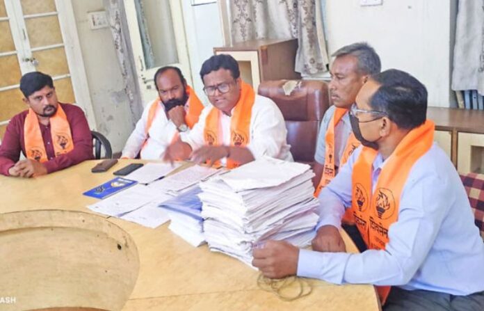 alleged road work scam in Ahilyanagar alleged road work scam in Ahilyanagar