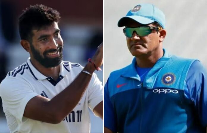 anil kumble bumrah