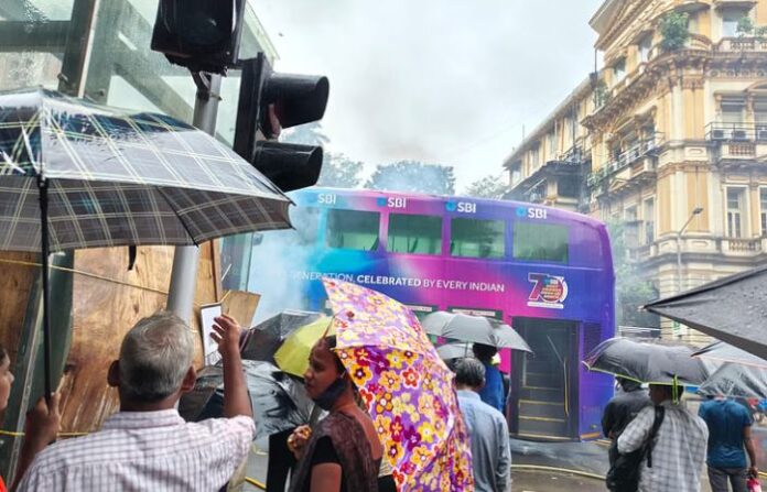 bus fire