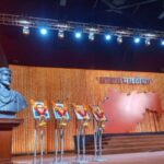 Photo – मराठीचा आवाज बुलंद करण्यासाठी वरळी सज्ज, मेळाव्यास्थळी तयारी पूर्ण