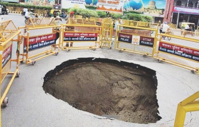 pothole