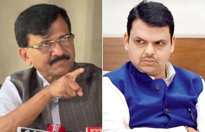 sanjay raut devendra fadnavis
