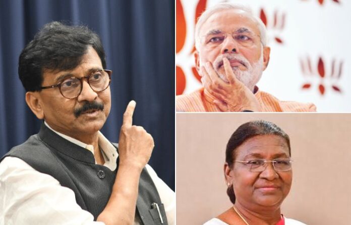 sanjay raut modi murmu