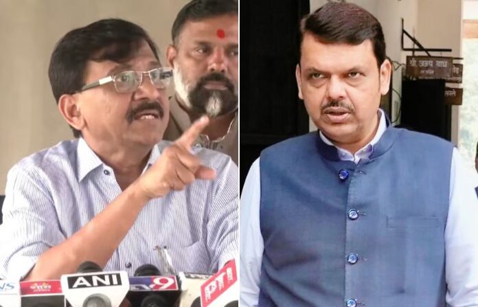 sanjay raut on devendra fadnavis
