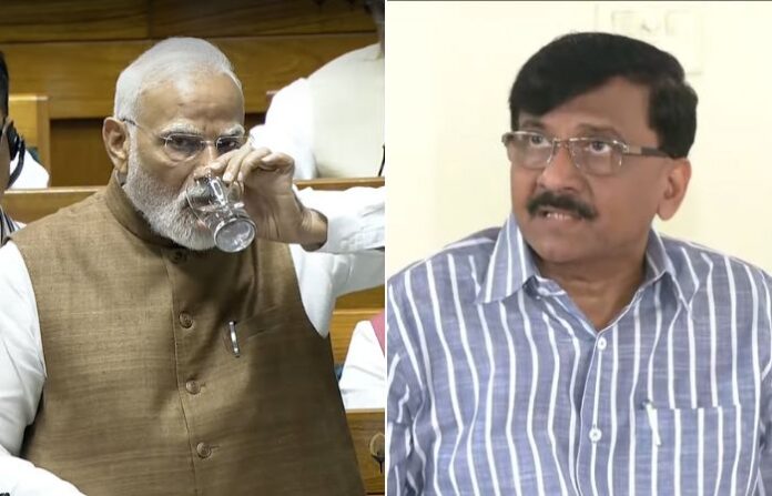 sanjay raut on modi