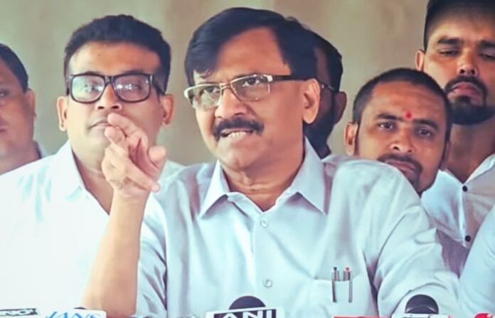 sanjay raut on shinde group