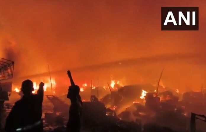 truck terminal fire