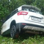 फुणगूस येथील मुख्य मार्गावर दोन महिन्यात सहावा अपघात