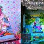 Ganeshotsav 2025 – शेतकऱ्यांच्या माथी मारल्या जाणाऱ्या वाटद MIDC ला गणपती देखाव्यातून विरोध