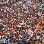 Photo – मराठ्यांचे वादळ मुंबईत धडकले