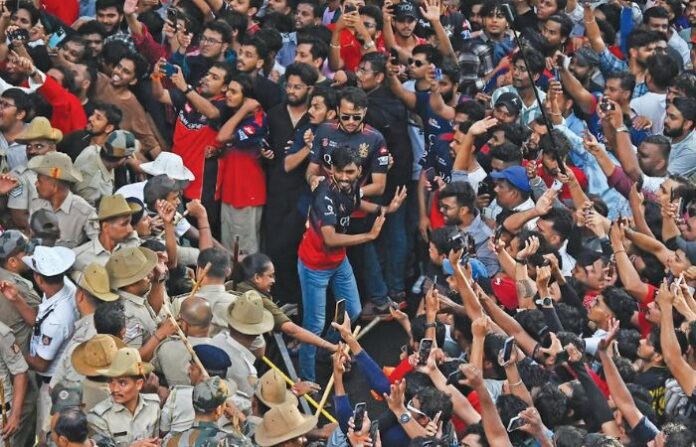 RCB stampede