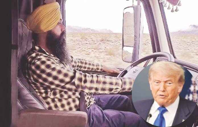 USA truck driver