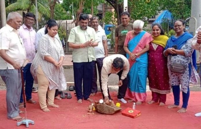 artificial lake inauguration