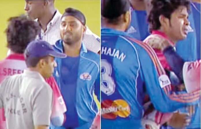 harbhajan sreesanth video