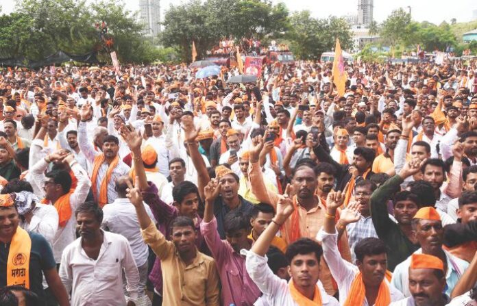 maratha reservation agitation
