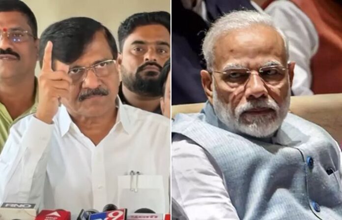 sanjay raut on modi