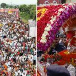 Photo – ‘गण गण गणात बोते’च्या गजरात श्रींच्या पालखीचे शेगावात भव्य स्वागत!