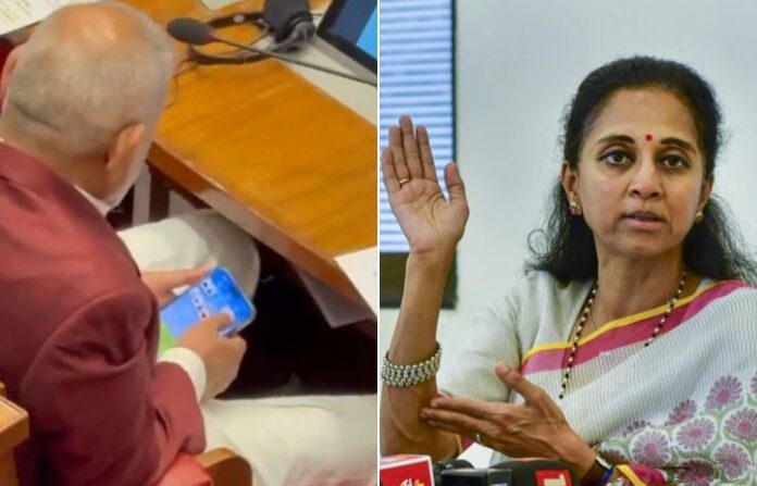supriya sule manikrao kokate