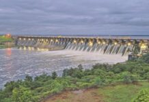 ujani-dam-60000-cusecs-water-release-bhima-river-villages-on-alert