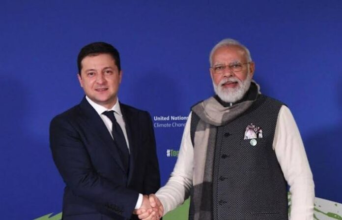 zelensky and modi