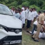 Latur Rain – लातूर ग्रामीणच्या आमदाराचा पीकपाहणी दौरा शेतकऱ्यांसाठी होता का पर्यटनासाठी? संतप्त पुरग्रस्थांनी नोंदवला निषेद