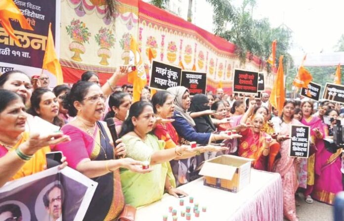 Shivsena Protest (3)