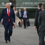 Trump Melania Forced To Switch Helicopter While Leaving UK