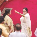 मोदींनी देश महासत्तांना विकून टाकला, व्होट चोर, गद्दी छोड… ममता बॅनर्जी विधानसभेत गरजल्या!