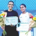 ऋतुजा भोसलेला फ्रान्समध्ये दुहेरीचे विजेतेपद