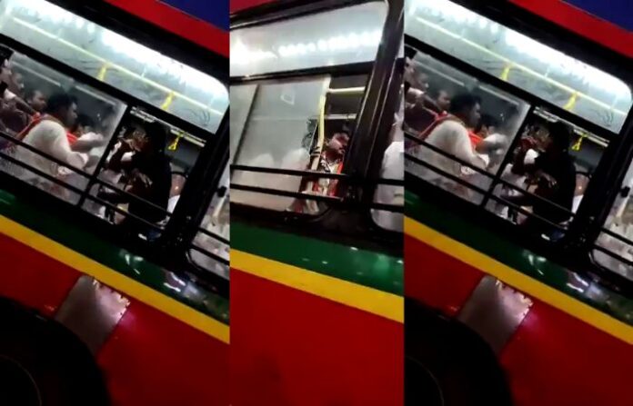bus fight