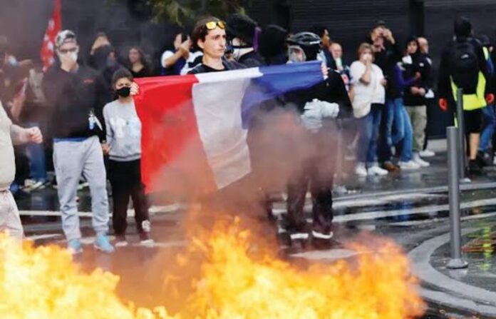 france protest