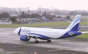 इंडिगो विमानात २४ तासांत दुसऱ्यांदा बॉम्बची धमकी, लिपस्टिकने लिहिलेल्या चिठ्ठीमुळे खळबळ