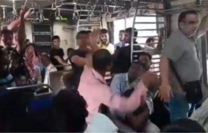 local train clash