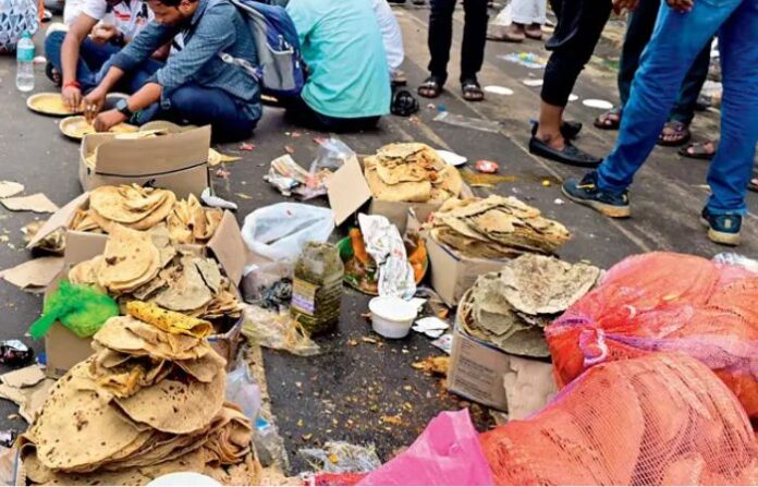 maratha protest food