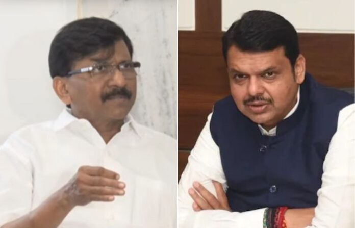 sanjay raut on fadnavis